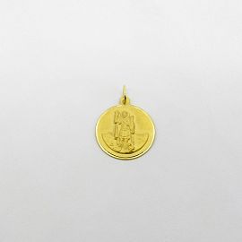 MEDALLA SAN EXPEDITO 20MM /O.AMARILLO